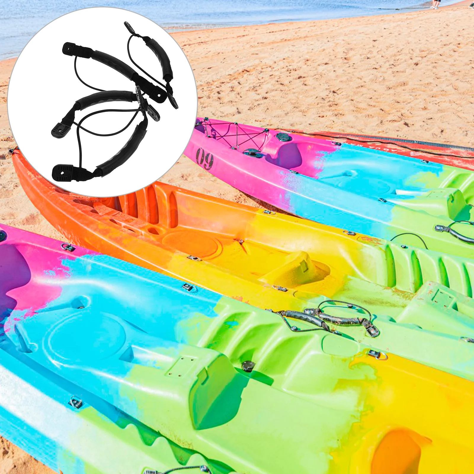 4pcs Kayak Handles Boat Carrying Anti Slip Groove Durable Plastic Canoe Replacement Inflatable Accessories Efficient Transport
4pcs Kayak Handles Boat Carrying Anti Slip Groove Durable Plastic Canoe Replacement Inflatable Accessories Efficient Transport