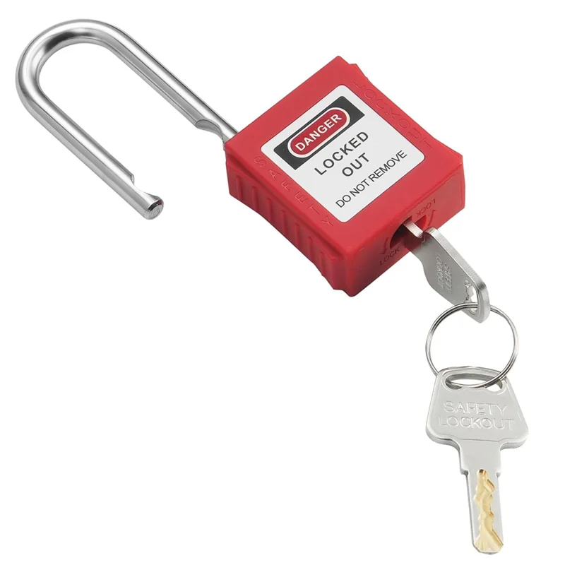 BHTS-Lockout Tagout Набор замков, 10 шт. навесных замков для блокировки безопасности, защитные навесные замки с блокировкой бирки для электрической блокировки
BHTS-Lockout Tagout Набор замков, 10 шт. навесных замков для блокировки безопасности, защитные навесные замки с блокировкой бирки для электрической блокировки