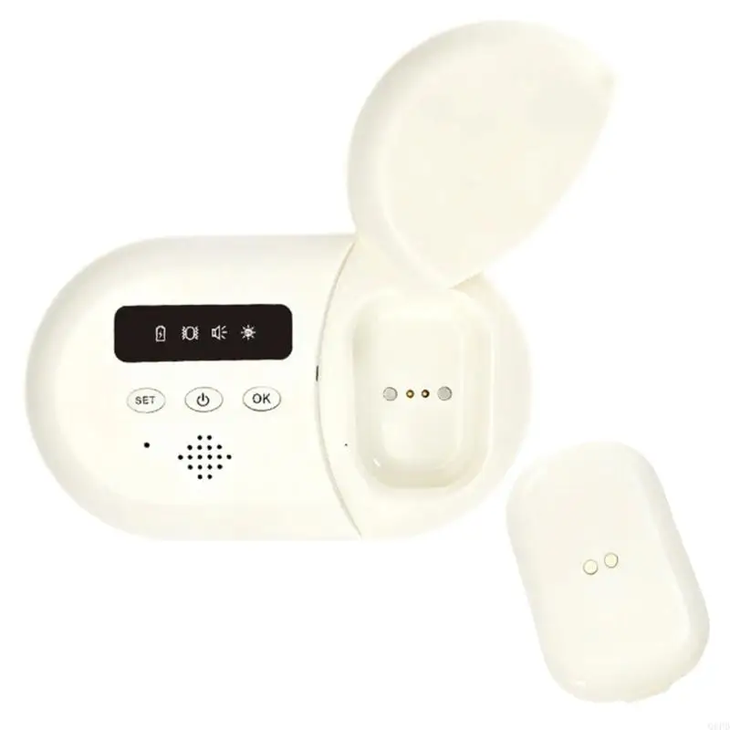 Potty Training Pee Alarm Wireless Clip Type Wetting Alarm with Vibration Sound Reminding Bedwetting Alarm for Boys Girls
Potty Training Pee Alarm Wireless Clip Type Wetting Alarm with Vibration Sound Reminding Bedwetting Alarm for Boys Girls