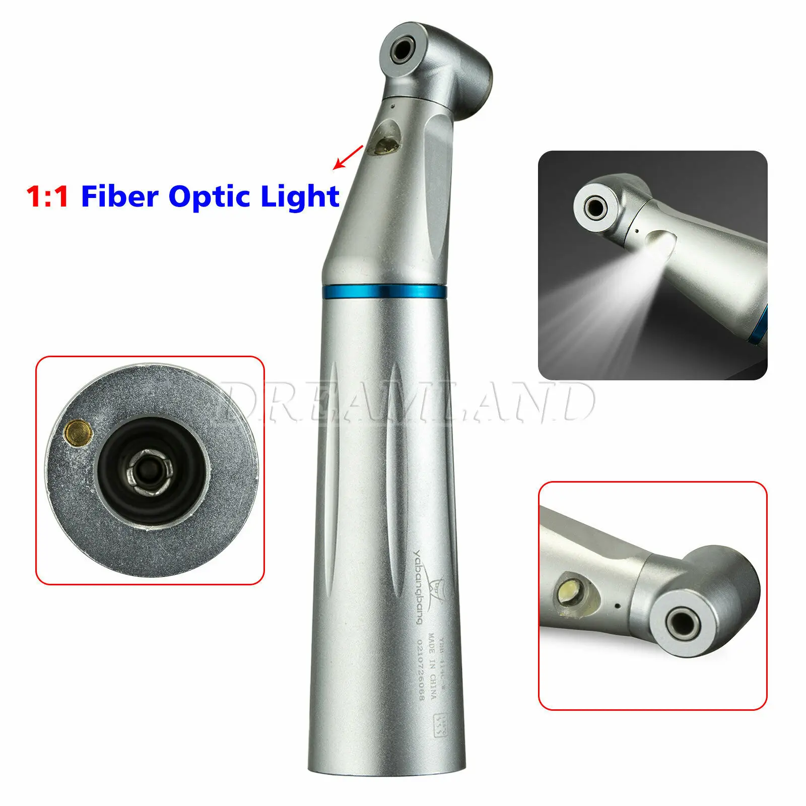 NSK Style Dental Inner Water Spary LED/No Led Push Button Low Speed Contra Angle Handpiece
NSK Style Dental Inner Water Spary LED/No Led Push Button Low Speed Contra Angle Handpiece