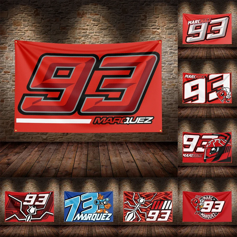 Funtalk 93 Marquez Marx 3x5 FT Car Flag Polyester Printed Motorcycle Decorative Flag for Room Garage
Funtalk 93 Marquez Marx 3x5 FT Car Flag Polyester Printed Motorcycle Decorative Flag for Room Garage