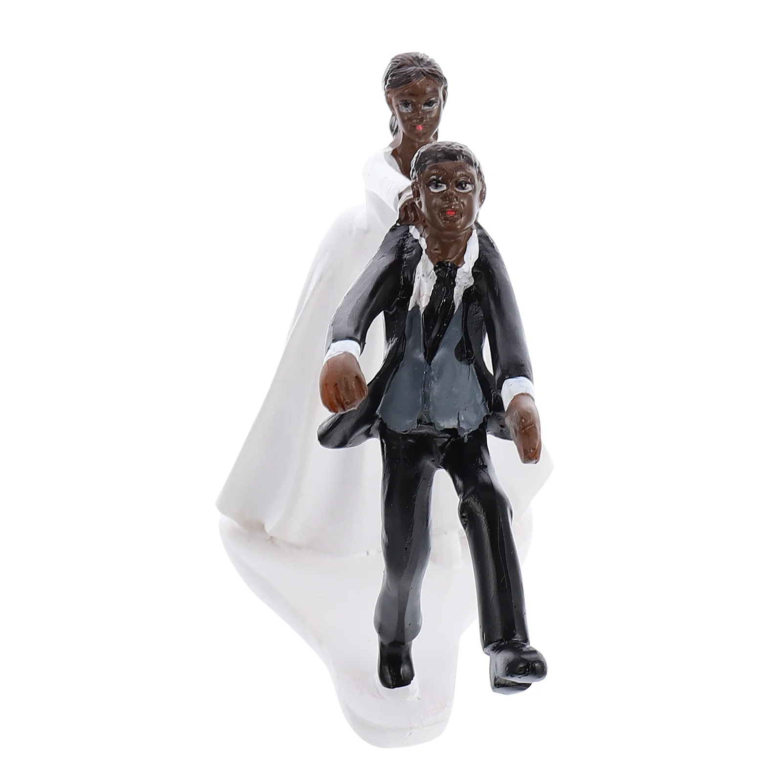 1Pcs Black Skin Groom Wedding Cake Topper Resin Bride Groom Decoration Party Dessert Topper Photo Prop Wedding Cake Ornament
1Pcs Black Skin Groom Wedding Cake Topper Resin Bride Groom Decoration Party Dessert Topper Photo Prop Wedding Cake Ornament