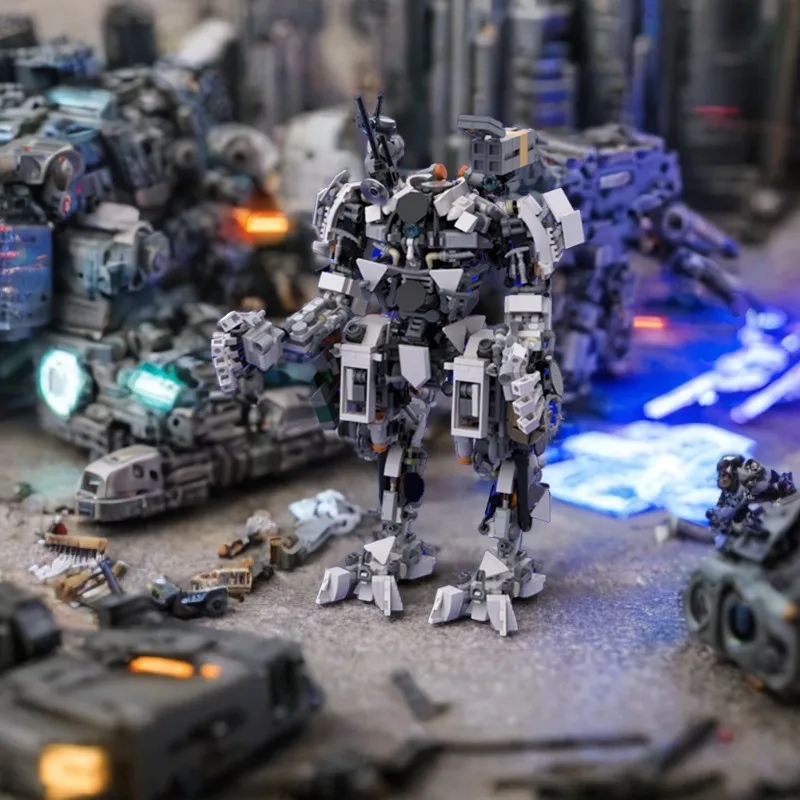 2013PCS MOC Technology Creative Games Building Blocks Titanfallse 2 Inspired Custom Titan Educational Gift for Kids Birthday
2013PCS MOC Technology Creative Games Building Blocks Titanfallse 2 Inspired Custom Titan Educational Gift for Kids Birthday