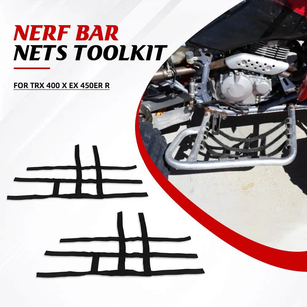 For Honda TRX 400 X EX 450ER R Polaris Arctic DVX400 Foot Guard Pegs Protective Net Quad Box Net Multifunction Mesh Cargo Net
For Honda TRX 400 X EX 450ER R Polaris Arctic DVX400 Foot Guard Pegs Protective Net Quad Box Net Multifunction Mesh Cargo Net
