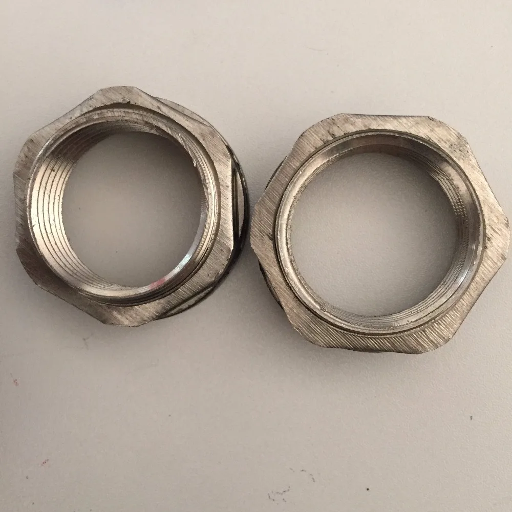 2PCS Stainless Steel Pipe Swivel Fitting Nut for Water Tank Connector 1" BSPP LXM
2PCS Stainless Steel Pipe Swivel Fitting Nut for Water Tank Connector 1" BSPP LXM