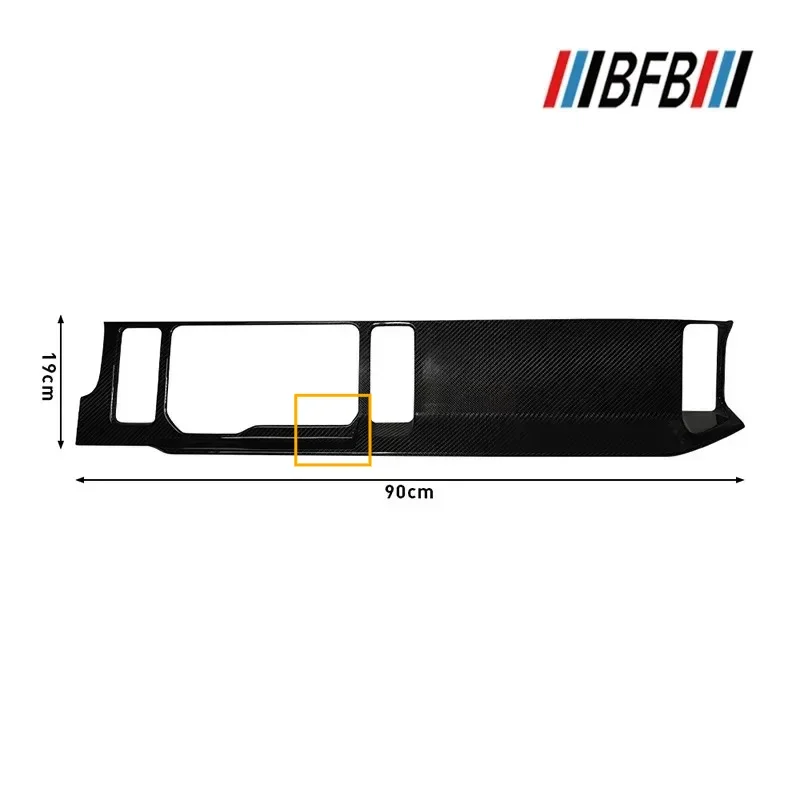 For Ford BRONCO Real Dry Carbon Fiber 2023-2026 Central Control Dashboard Cover Interior Decoration Modification Accessories
For Ford BRONCO Real Dry Carbon Fiber 2023-2026 Central Control Dashboard Cover Interior Decoration Modification Accessories