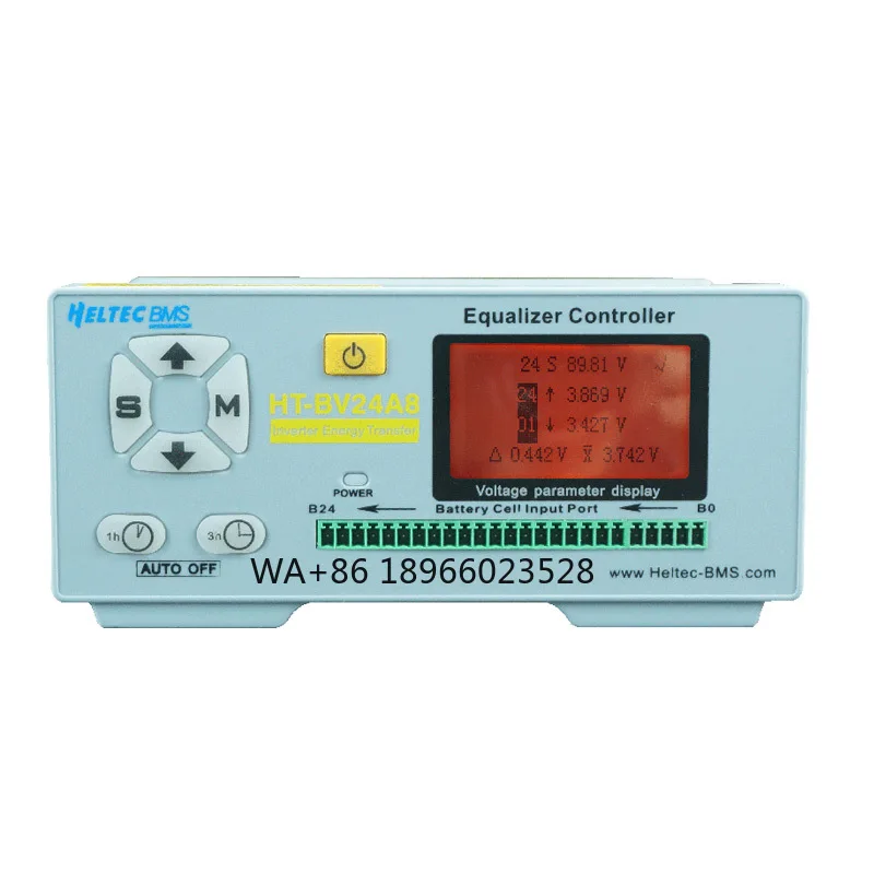 HeltecBMS 8A 2-24S Active Balancer Lifepo4 Lithium Lipo for Battery Repair Equalizer Instrument Gourp Balancer
HeltecBMS 8A 2-24S Active Balancer Lifepo4 Lithium Lipo for Battery Repair Equalizer Instrument Gourp Balancer