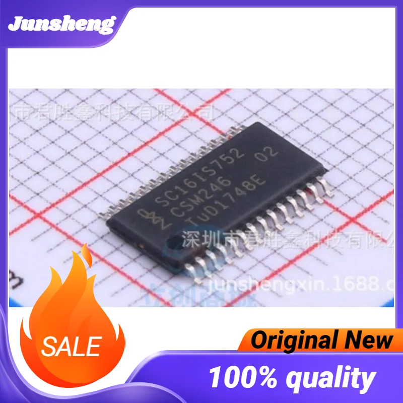 1-200 шт. (IC) новый оригинальный SC16IS752IPW SC16IS752IPWR SC16IS752 TSSOP28 электронный компонент
1-200 шт. (IC) новый оригинальный SC16IS752IPW SC16IS752IPWR SC16IS752 TSSOP28 электронный компонент