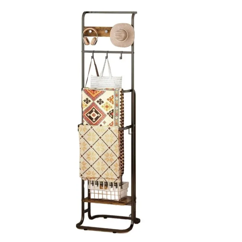 Shoe rack, metal modern minimalist rack, home coat rack
Shoe rack, metal modern minimalist rack, home coat rack