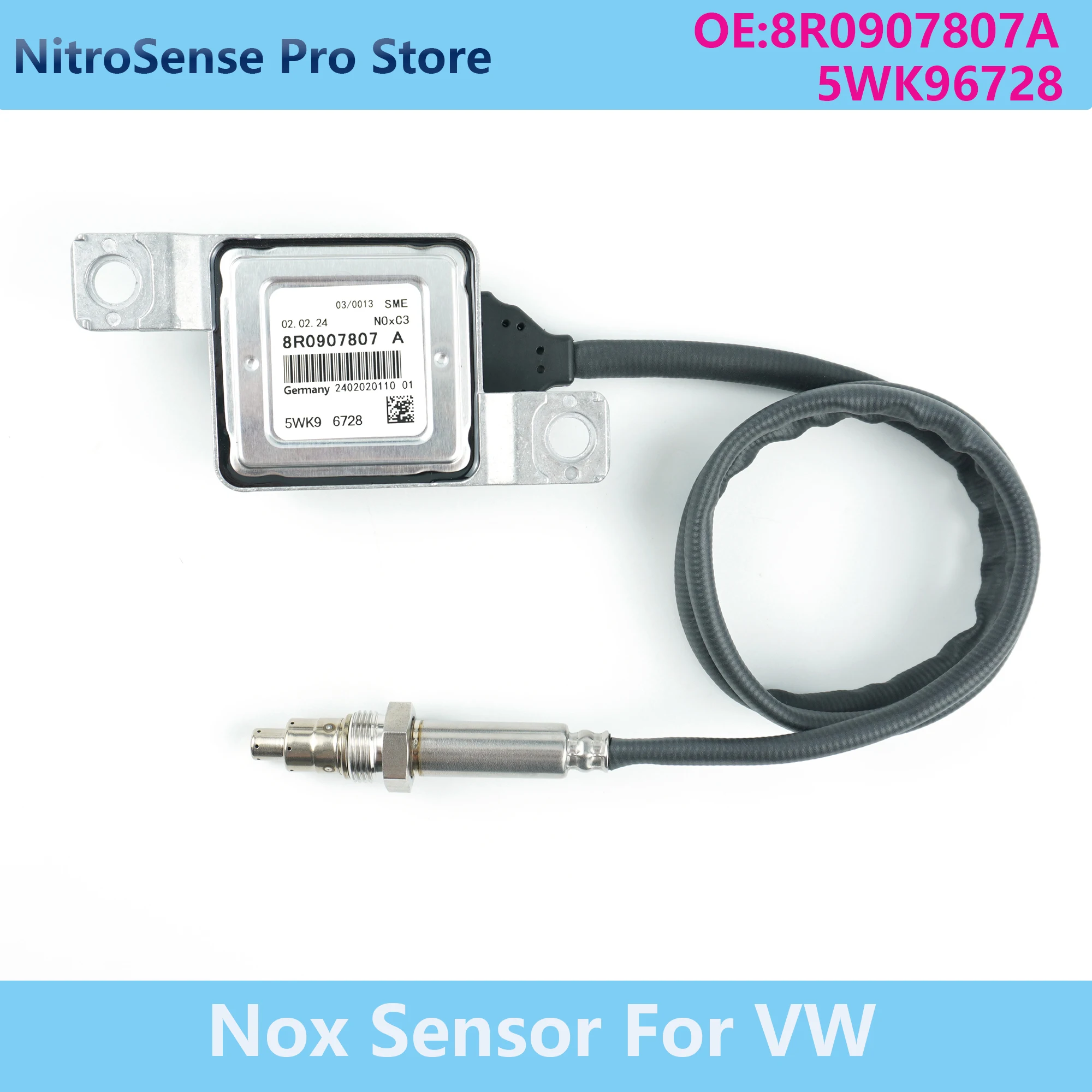 8R0907807A 5WK96728 Truck Auto Parts 5WK9 6728 Nitrogen Oxide Sensor NOx Sensor For Other Truck
8R0907807A 5WK96728 Truck Auto Parts 5WK9 6728 Nitrogen Oxide Sensor NOx Sensor For Other Truck