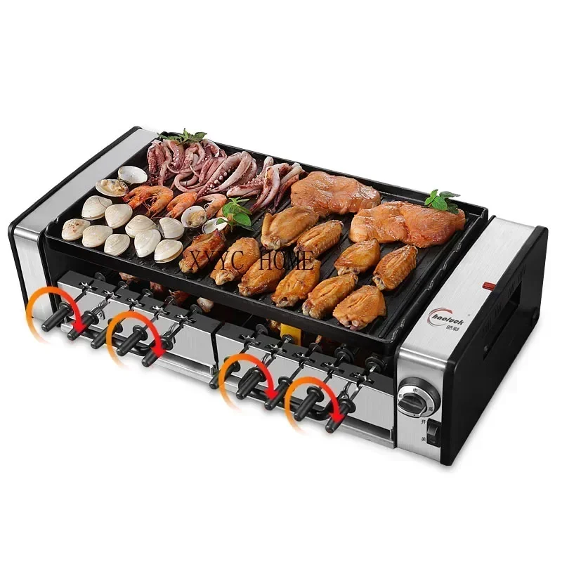 SYK-10 Electric Griddle BBQ Grill smokeless electric oven BBQ electric grill barbecue grill Automatic Rotary Kebab Machine
SYK-10 Electric Griddle BBQ Grill smokeless electric oven BBQ electric grill barbecue grill Automatic Rotary Kebab Machine