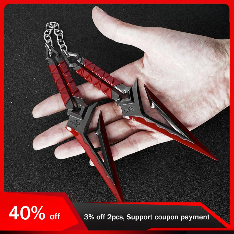 Valorant 16cm/6.3in Katana Game Peripherals Weapon Props Metal Ornaments Collectible Desk Sports Cosplay Boys Gift Outdoor Toys
Valorant 16cm/6.3in Katana Game Peripherals Weapon Props Metal Ornaments Collectible Desk Sports Cosplay Boys Gift Outdoor Toys