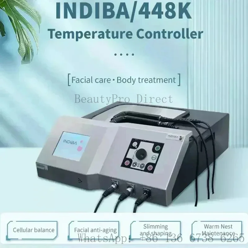 INDIBA Deep Beauty Slimming Machine High Frequency RF 448KHZ Face Lift Skin Tightening Weight Loss Body Sculpting Device
INDIBA Deep Beauty Slimming Machine High Frequency RF 448KHZ Face Lift Skin Tightening Weight Loss Body Sculpting Device