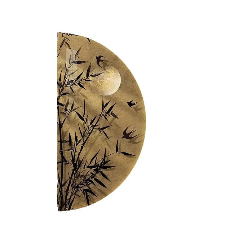 Medieval style ink bamboo decorative painting hanging painting retro home atmosphere mural
Medieval style ink bamboo decorative painting hanging painting retro home atmosphere mural
