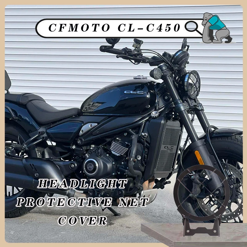 Для CFMOTO CL-C 450 CLC 450, сетчатая решетка для фар мотоцикла, защита передней лампы, сетчатая решетка, защитная крышка для фар Cruiser
Для CFMOTO CL-C 450 CLC 450, сетчатая решетка для фар мотоцикла, защита передней лампы, сетчатая решетка, защитная крышка для фар Cruiser