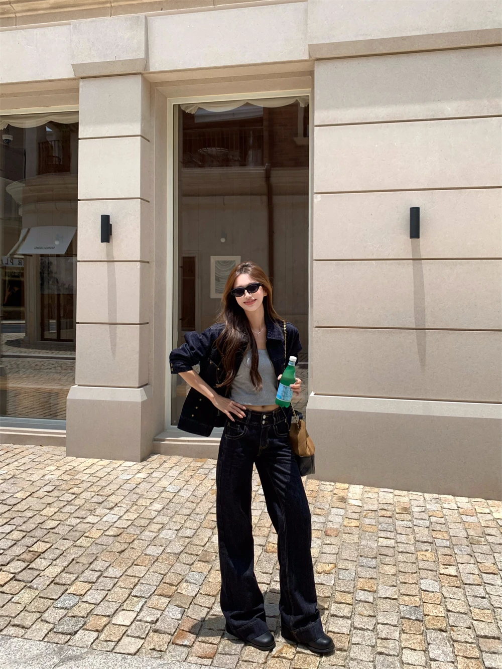 Denim Coat Holes Womens Summer Beachwear Balloon Sleeved Minimalist Open-Front Knitting Hollowed Out Lightweight Matching Jacket
Denim Coat Holes Womens Summer Beachwear Balloon Sleeved Minimalist Open-Front Knitting Hollowed Out Lightweight Matching Jacket