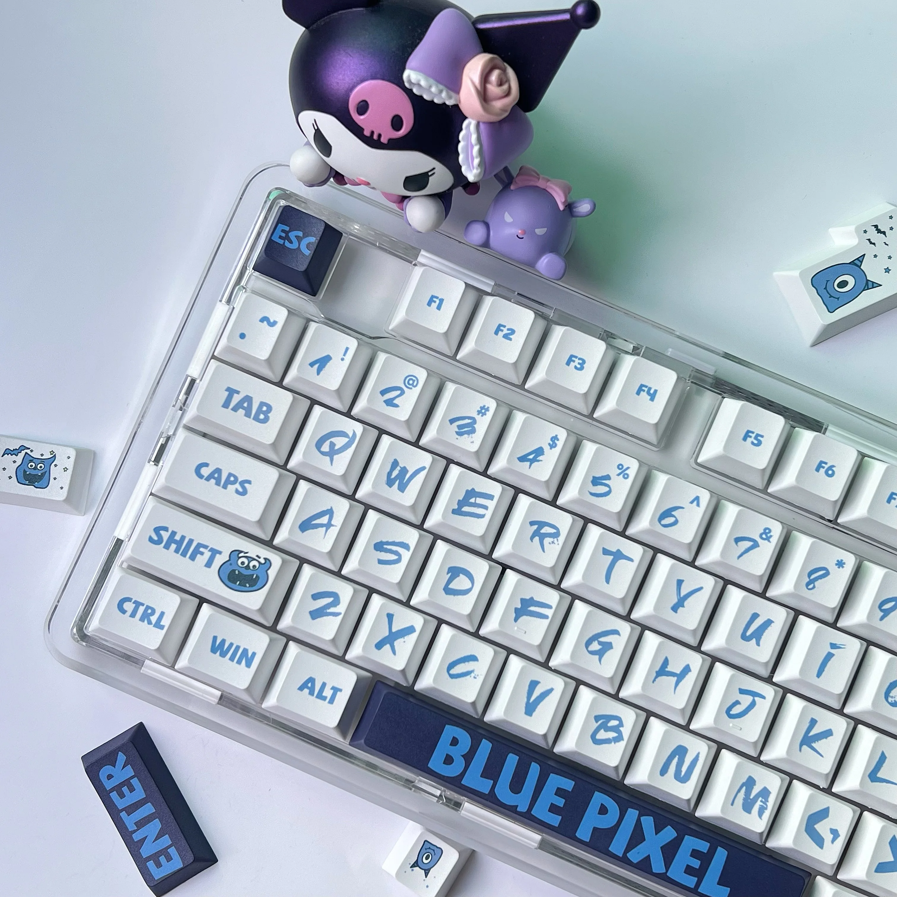 Suitable for mechanical keyboard Original height PBT material Hot sublimation key
Suitable for mechanical keyboard Original height PBT material Hot sublimation key