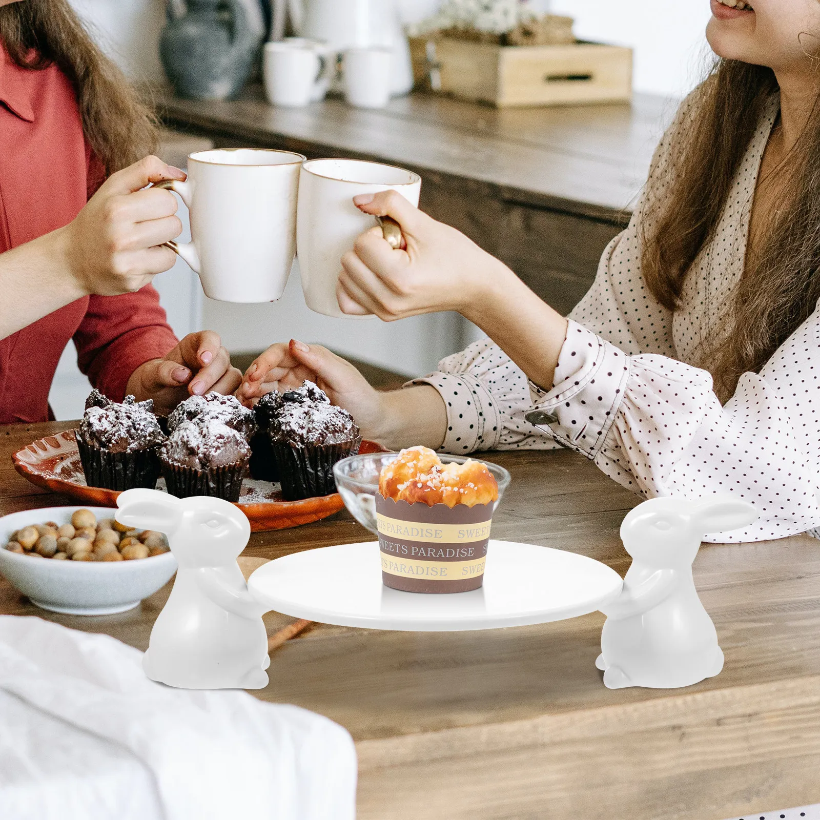 1Pcs Ceramic Cake Plate Design Serving Tray for Snacks Pastries Chocolate Display Home Hotel Use White
1Pcs Ceramic Cake Plate Design Serving Tray for Snacks Pastries Chocolate Display Home Hotel Use White