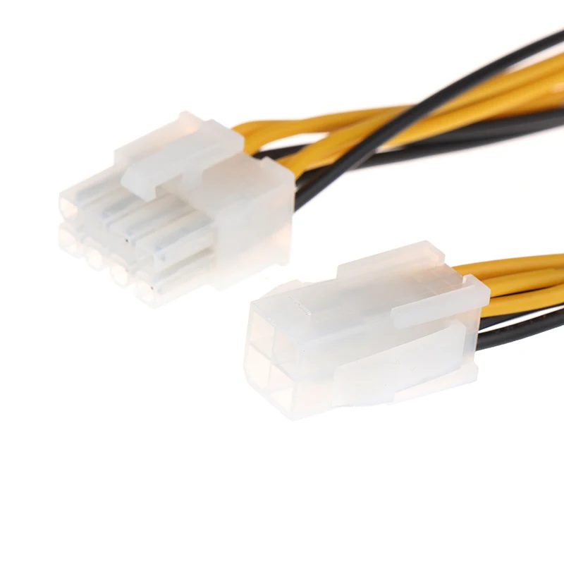 NEW 1Pc 4 Pin Male To 8 Pin Female 4Pin To 8Pin Lead To CPU Power Converter Supplies ATX Compute Motherboard Adapter Cable
NEW 1Pc 4 Pin Male To 8 Pin Female 4Pin To 8Pin Lead To CPU Power Converter Supplies ATX Compute Motherboard Adapter Cable