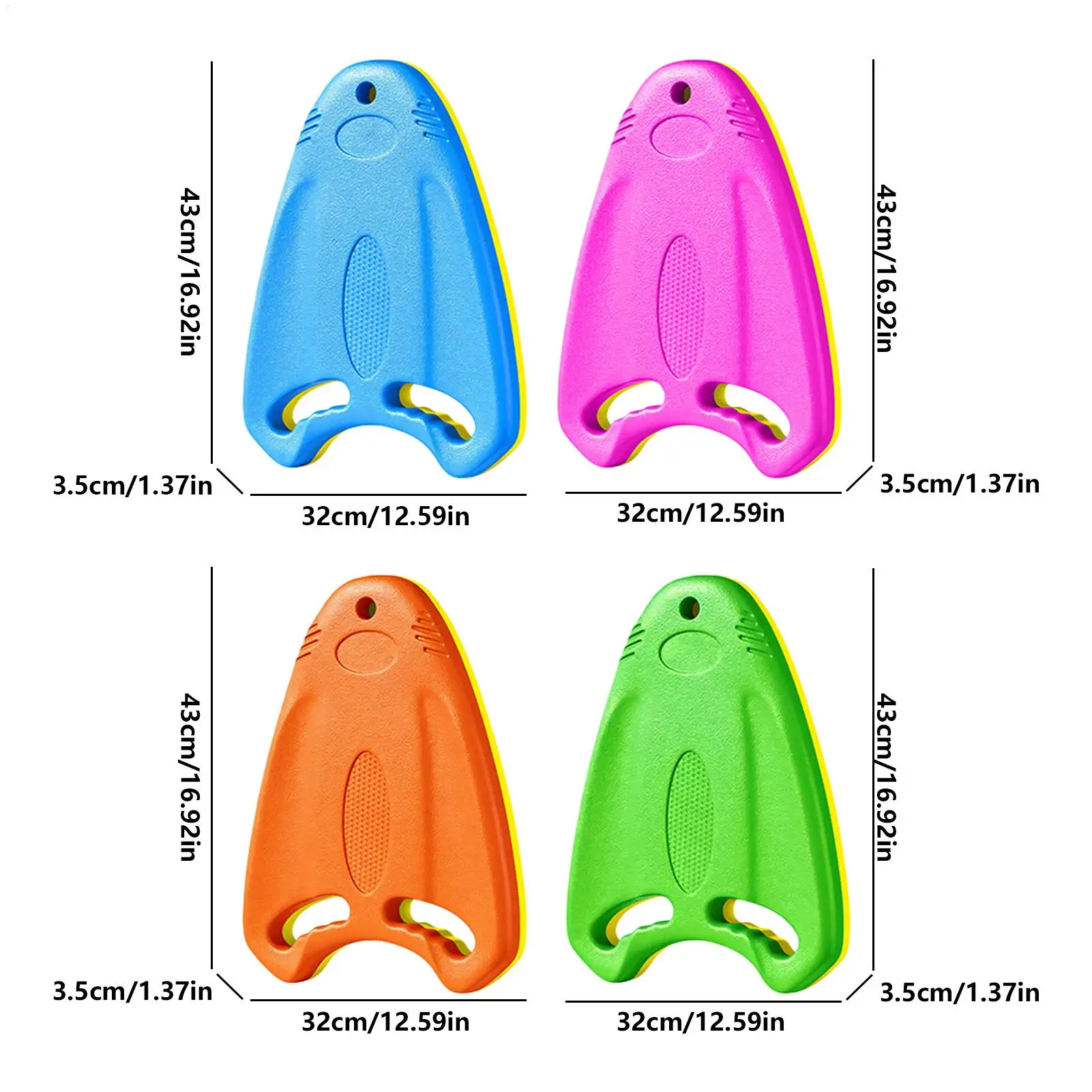 Kick Boards For Kids Floating Non-Slip Ergonomic Board Pool Exercise Equipment For Pool Water Surfing Lake Summer Vacation Trip
Kick Boards For Kids Floating Non-Slip Ergonomic Board Pool Exercise Equipment For Pool Water Surfing Lake Summer Vacation Trip