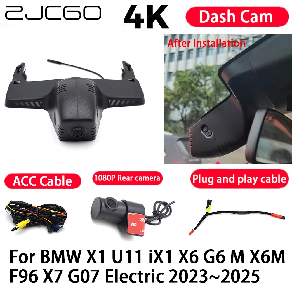 Car Camera 4K Plug and Play Dash Cam Video Recorder Night Vision for BMW X1 U11 iX1 X6 G6 M X6M F96 X7 G07 Electric 2023-2025
Car Camera 4K Plug and Play Dash Cam Video Recorder Night Vision for BMW X1 U11 iX1 X6 G6 M X6M F96 X7 G07 Electric 2023-2025