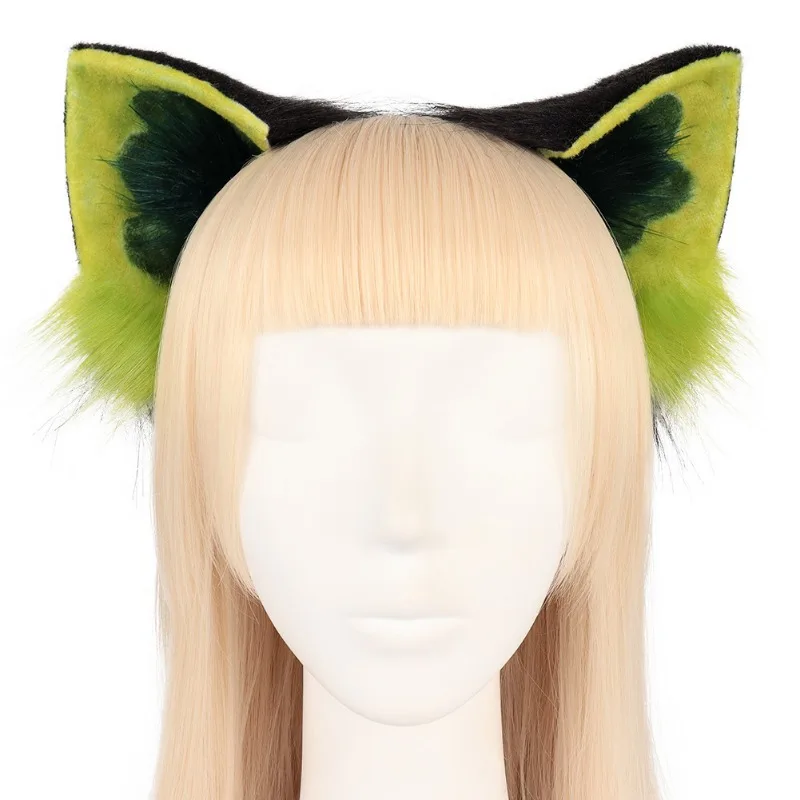 2pcs/set Cosplay Black Cat Ear Headband Plush Animal Ear Headwear for Comic Con Halloween Party Anime Costume Accessories
2pcs/set Cosplay Black Cat Ear Headband Plush Animal Ear Headwear for Comic Con Halloween Party Anime Costume Accessories