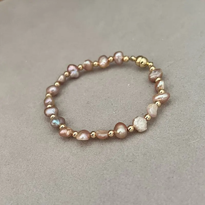 5-6mm Natural Baroque Pearl Bracelet, Vintage Fashion, Purple, White, Pink, 14-21cm Size, 5-6mm
5-6mm Natural Baroque Pearl Bracelet, Vintage Fashion, Purple, White, Pink, 14-21cm Size, 5-6mm