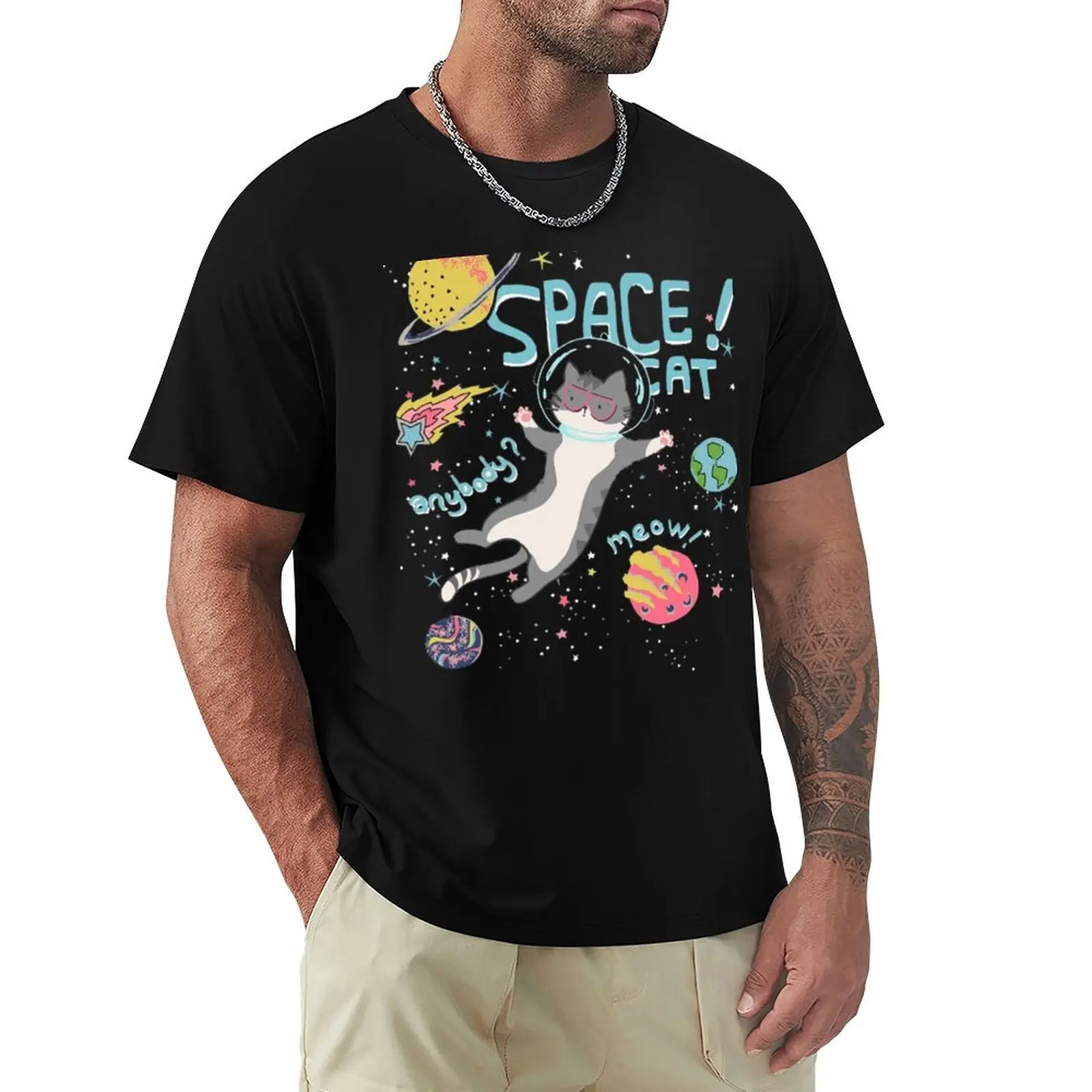 Space Cats T-Shirt Dry Fit Athletic Short Sleeve Shirt
Space Cats T-Shirt Dry Fit Athletic Short Sleeve Shirt
