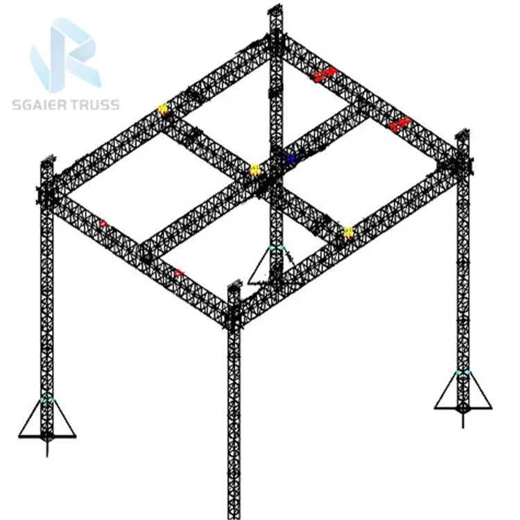 Aluminum Alloy Foldable Portable SquareT Russ System For Event Stage With Spigot Bolt Connector
Aluminum Alloy Foldable Portable SquareT Russ System For Event Stage With Spigot Bolt Connector