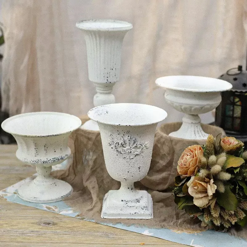 Yjq pastoral style high-footed flower pot courtyard outdoor succulent planting pot retro flower ware decorative ornament
Yjq pastoral style high-footed flower pot courtyard outdoor succulent planting pot retro flower ware decorative ornament