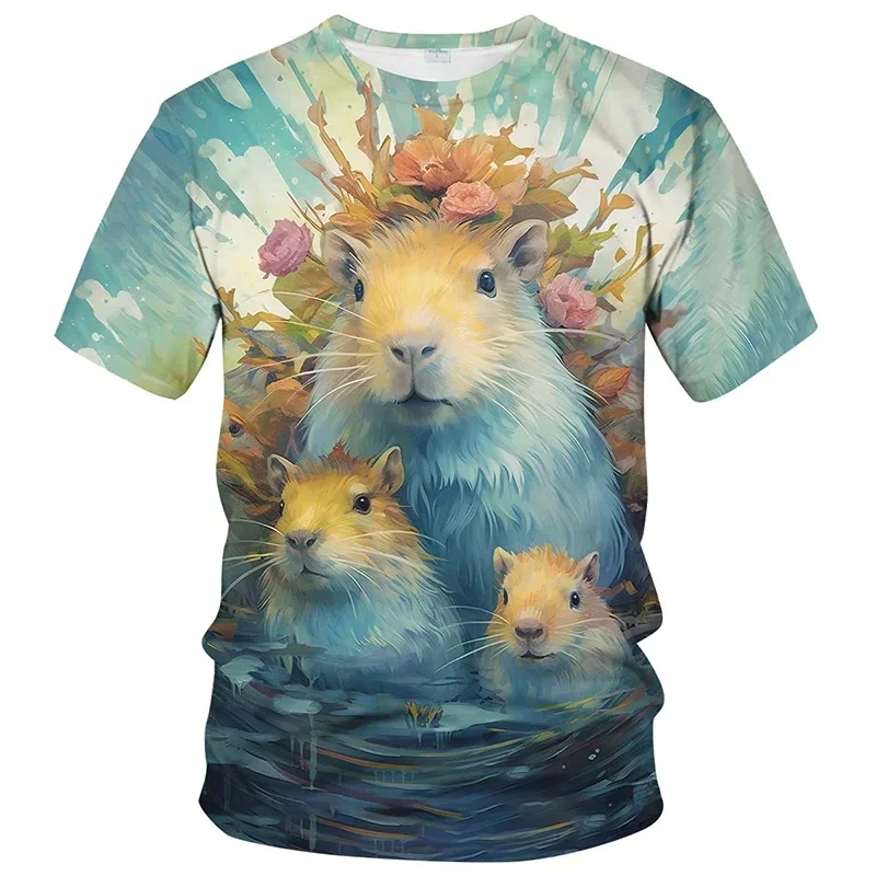 Cute Capybara Animal Graphics 3D Printed Plus Size Men T-shirt Fun Capy Sport Quick Dry Breathable Street Harajuku Short Sleeve
Cute Capybara Animal Graphics 3D Printed Plus Size Men T-shirt Fun Capy Sport Quick Dry Breathable Street Harajuku Short Sleeve