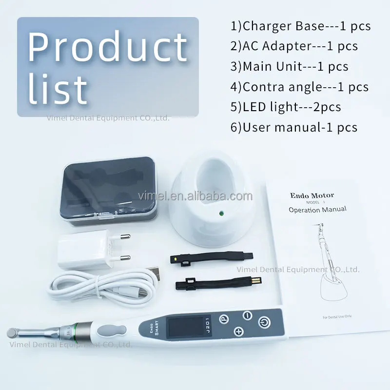 New in Dental LED Wireless Endo Motor Endodontic Treatment Root Canal Therapy Instrument Dental Tools
New in Dental LED Wireless Endo Motor Endodontic Treatment Root Canal Therapy Instrument Dental Tools
