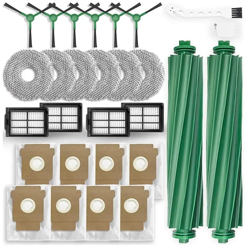 AEB1-28PCS For Irobot Roomba Plus 405 Combo/Plus 505 Combo Robot Vacuum Parts Main Side Brush Filters Mop Pads Dust Bags
AEB1-28PCS For Irobot Roomba Plus 405 Combo/Plus 505 Combo Robot Vacuum Parts Main Side Brush Filters Mop Pads Dust Bags
