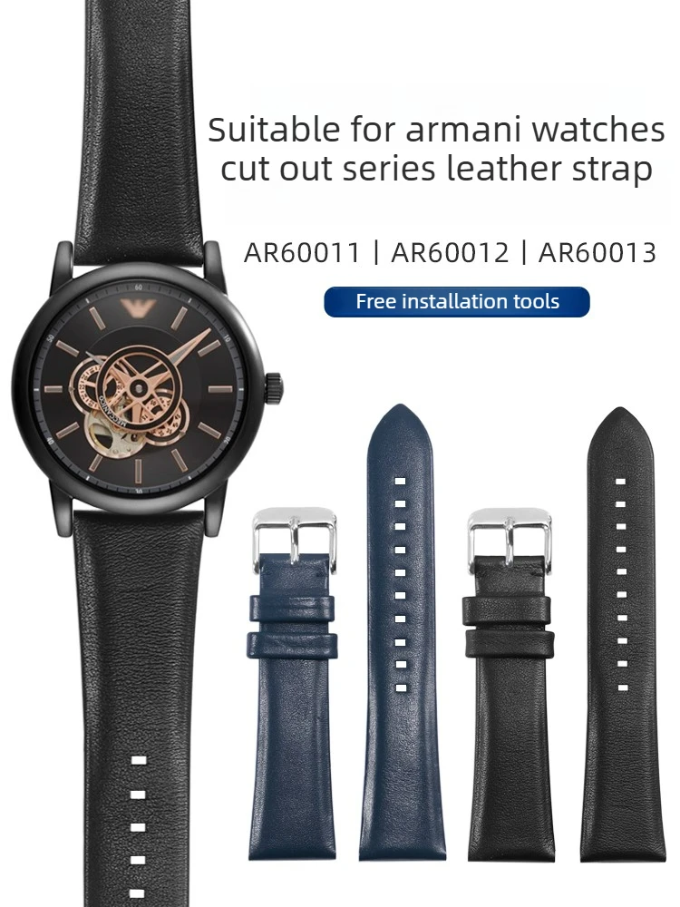 For Armani Darth Vader Hollow Leather Strap Men's AR60011 60012 60013 Watch Chain Accessories
For Armani Darth Vader Hollow Leather Strap Men's AR60011 60012 60013 Watch Chain Accessories