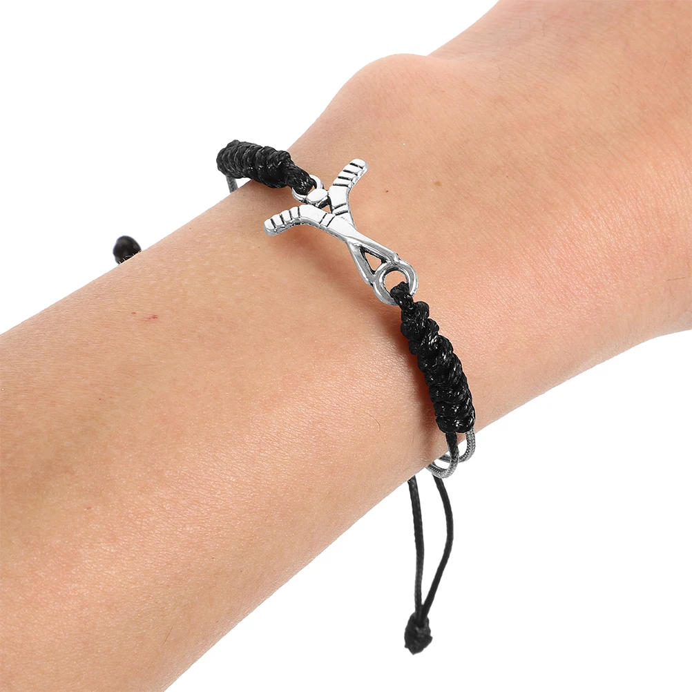 2Pcs Handwoven Hockey Bracelets Adjustable Size Durable Kids Jewelry Party Supplies Sport Accessories Basketball Style Bracelet
2Pcs Handwoven Hockey Bracelets Adjustable Size Durable Kids Jewelry Party Supplies Sport Accessories Basketball Style Bracelet