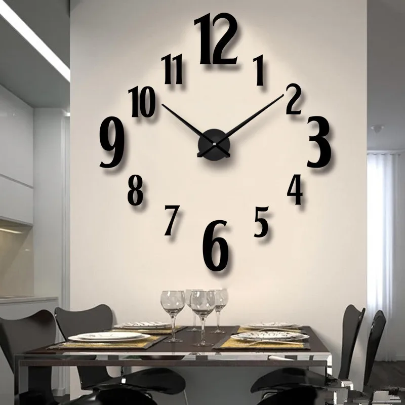 Fashion 3D DIY Clock Mirror Wall Stickers Digital Clock Nordic Watch Wall Hanging Home Clock
Fashion 3D DIY Clock Mirror Wall Stickers Digital Clock Nordic Watch Wall Hanging Home Clock
