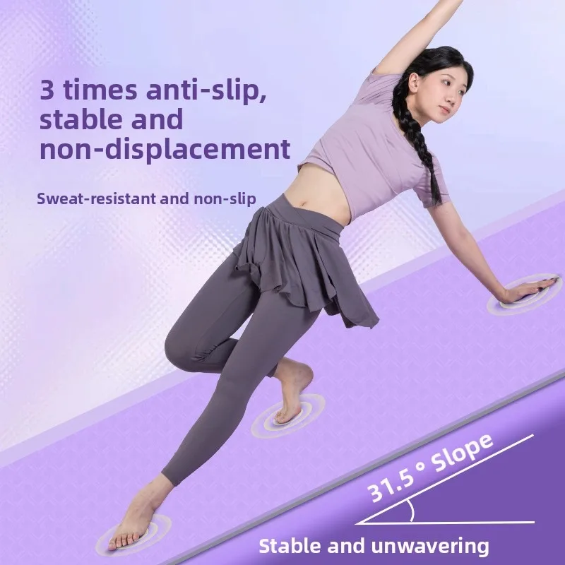 Extra Wide 90cm Thick Yoga Mat Non Slip Silent Cushioning Exercise Mat for Home Workout
Extra Wide 90cm Thick Yoga Mat Non Slip Silent Cushioning Exercise Mat for Home Workout