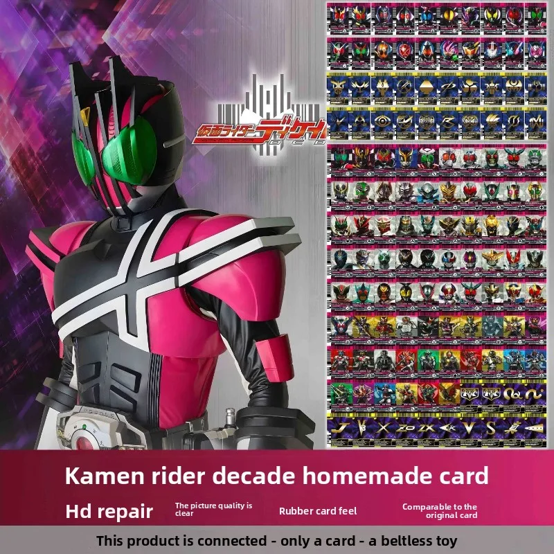 Hot Kamen Rider Card Set for Belt Sync White Emperor Magenta Decade Custom Cards Kaito Diend DIY Kit with CSM Grade Anime Gift
Hot Kamen Rider Card Set for Belt Sync White Emperor Magenta Decade Custom Cards Kaito Diend DIY Kit with CSM Grade Anime Gift