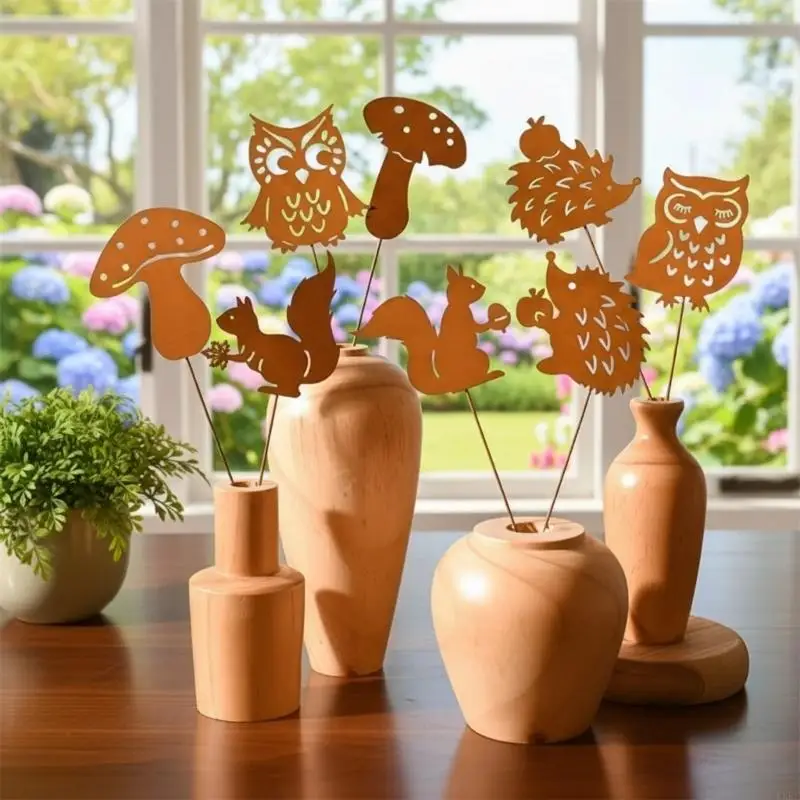 8Pcs Metal Animal for Outside Decorative Garden Stakes Animal Decoration Plant Stakes Metal Art Outside Yard Art KXRE
8Pcs Metal Animal for Outside Decorative Garden Stakes Animal Decoration Plant Stakes Metal Art Outside Yard Art KXRE