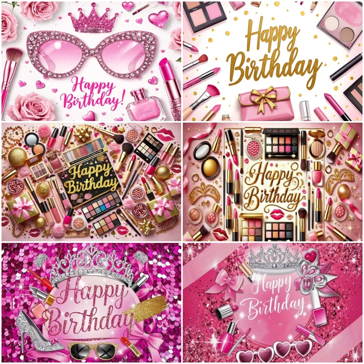 Pink Beauty Makeup Theme Backdrop Sexy Ladies Adult Girl Birthday Party Decoration Background Women Portrait Photography Props
Pink Beauty Makeup Theme Backdrop Sexy Ladies Adult Girl Birthday Party Decoration Background Women Portrait Photography Props