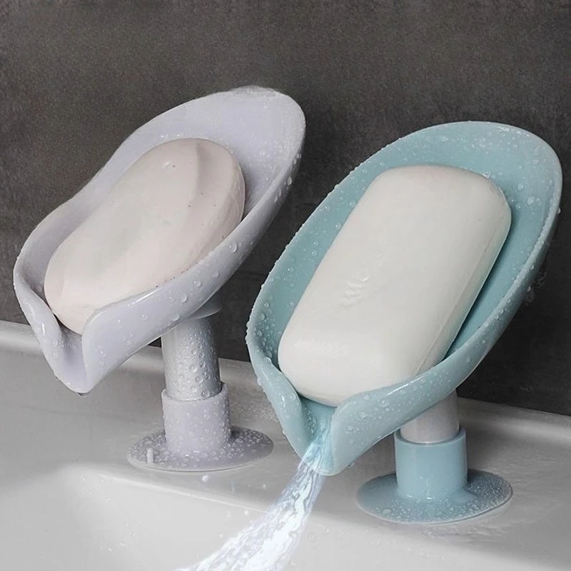 Leaf Shape Soap Holder Drain Soap Box Holder Bathroom Shower Soap Holder sponge Storage Tray Creative Sucker Bathroom Storage
Leaf Shape Soap Holder Drain Soap Box Holder Bathroom Shower Soap Holder sponge Storage Tray Creative Sucker Bathroom Storage