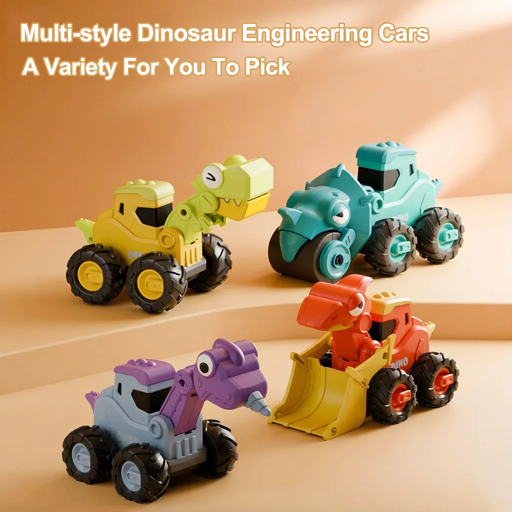Dinosaur Construction Car Toys, Press & Inertia Sliding Toy Cars, Gifts for Boys
Dinosaur Construction Car Toys, Press & Inertia Sliding Toy Cars, Gifts for Boys