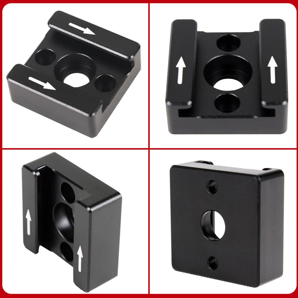 1 Set Cold Shoe Mount Adapter Compatible for Camera Accessories Flash Stand Bracket for Monitor Microphone External LED Light
