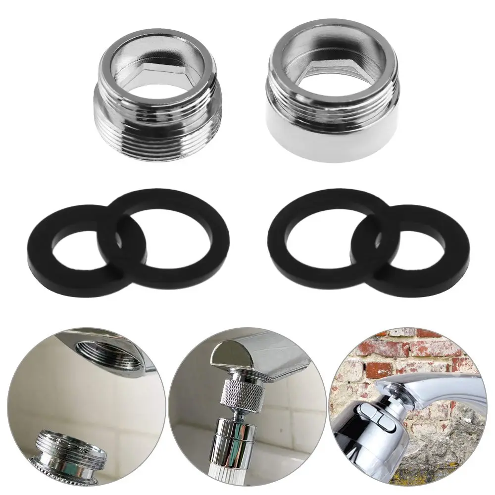 With washer Metal Aerator Adapter Outside Thread Kitchen Faucet Water Saving Adaptor Tap Aerator Connector
With washer Metal Aerator Adapter Outside Thread Kitchen Faucet Water Saving Adaptor Tap Aerator Connector