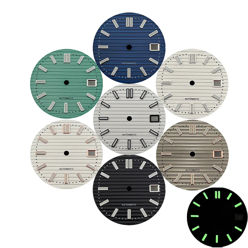 NH35 NH36 Dial 30.5mm Dial Green Luminous Suitable Fits NH35 NH36 Automatic Movement Men's Watches Dial Replacement Parts
NH35 NH36 Dial 30.5mm Dial Green Luminous Suitable Fits NH35 NH36 Automatic Movement Men's Watches Dial Replacement Parts