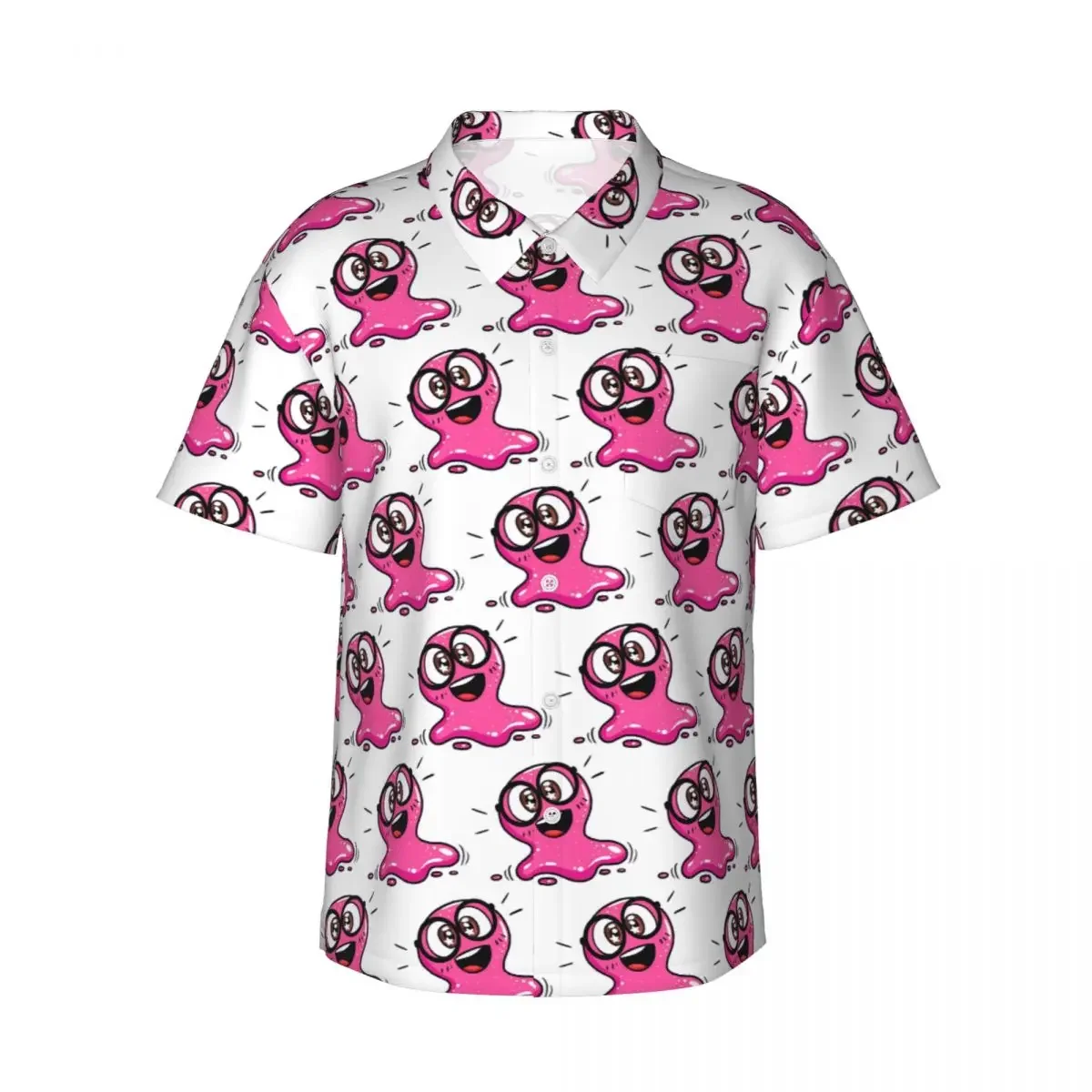 Super Slick Slime Sam Men's Shirts Hawaiian Short Sleeve Shirt Fashion Button Tops for Summer Beach
Super Slick Slime Sam Men's Shirts Hawaiian Short Sleeve Shirt Fashion Button Tops for Summer Beach
