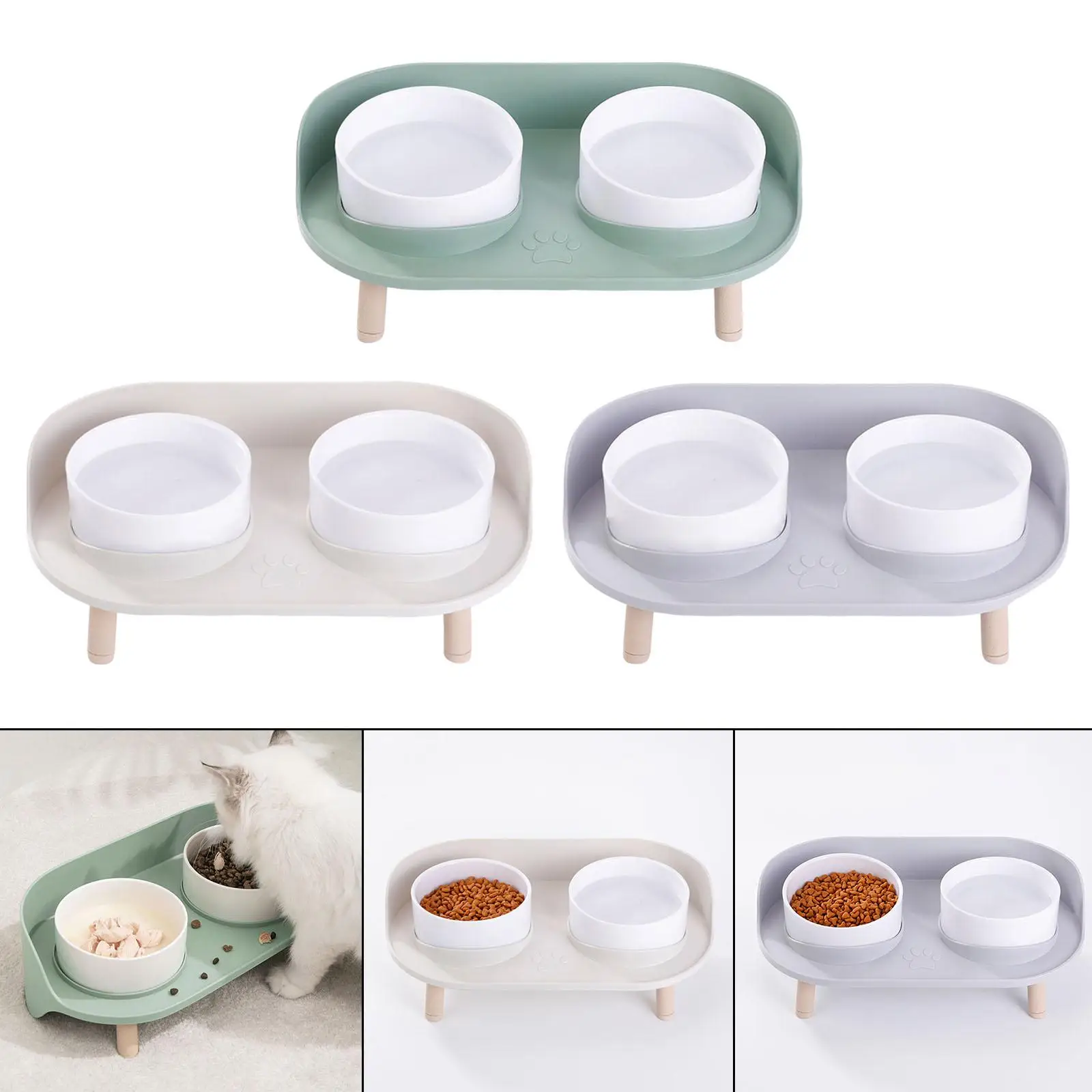 Dog Bowl Stand Cat and Dog Feeding Supplies 2 Modes Height Kitten Food Bowl
Dog Bowl Stand Cat and Dog Feeding Supplies 2 Modes Height Kitten Food Bowl