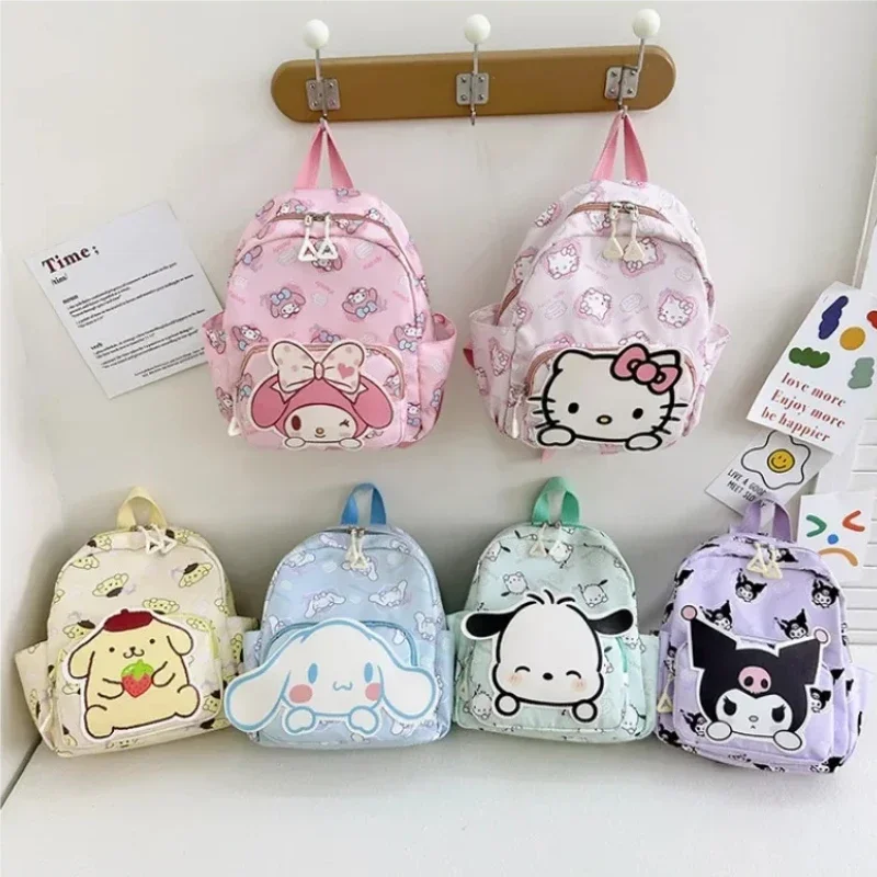 Kawaii Sanrio Anime Kuromi My Melody Cinnamoroll Student Bags Backpack Parent-Child Lightweight Tarp Backpacks for Children Toys
Kawaii Sanrio Anime Kuromi My Melody Cinnamoroll Student Bags Backpack Parent-Child Lightweight Tarp Backpacks for Children Toys