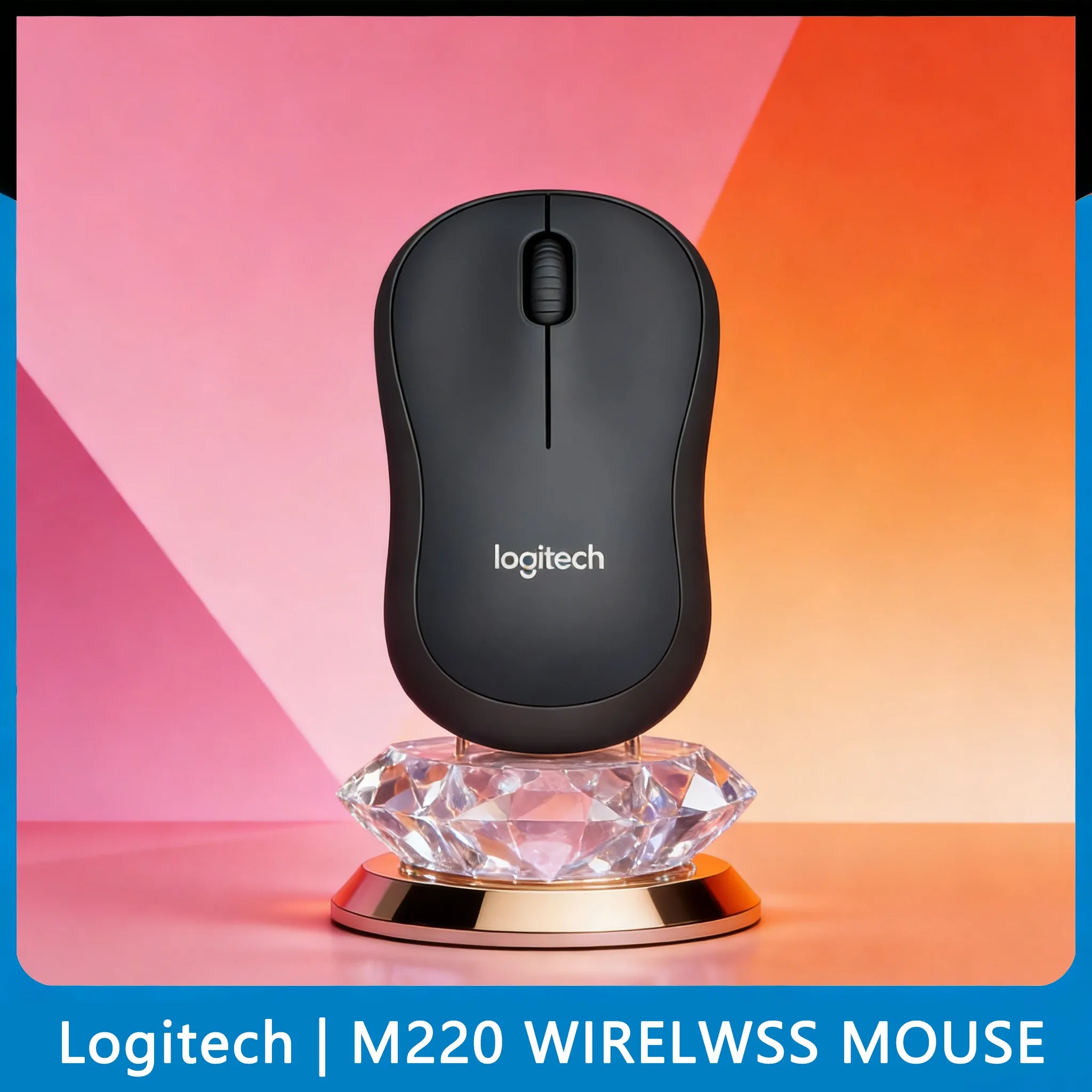 Silent Wireless Logitech M220 - Perfect for Shared Workspaces
Silent Wireless Logitech M220 - Perfect for Shared Workspaces