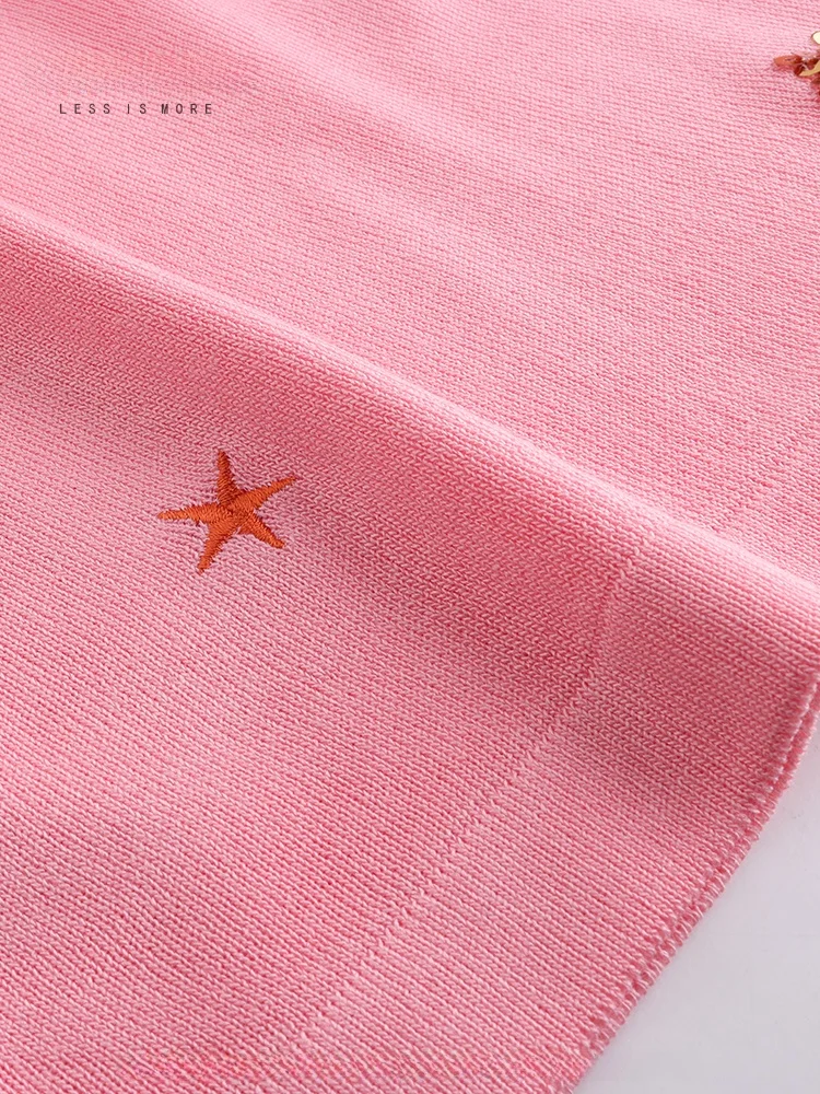 JZZDEMM Star Sequin Embroidery Summer Women's Knitted ort Sve Top oulder Width Regular Fit Comfortable Vintage Sle
JZZDEMM Star Sequin Embroidery Summer Women's Knitted ort Sve Top oulder Width Regular Fit Comfortable Vintage Sle